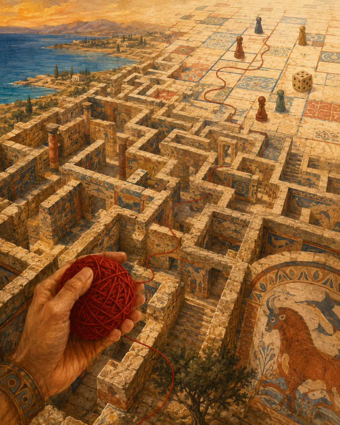 Le labyrinthe, du mythe crétois au game design